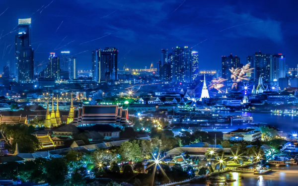 Thailand man made Bangkok HD Desktop Wallpaper | Background Image