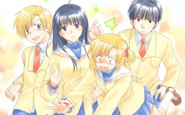 Tomoya Okazaki Youhei Sunohara Anime Clannad HD Desktop Wallpaper | Background Image