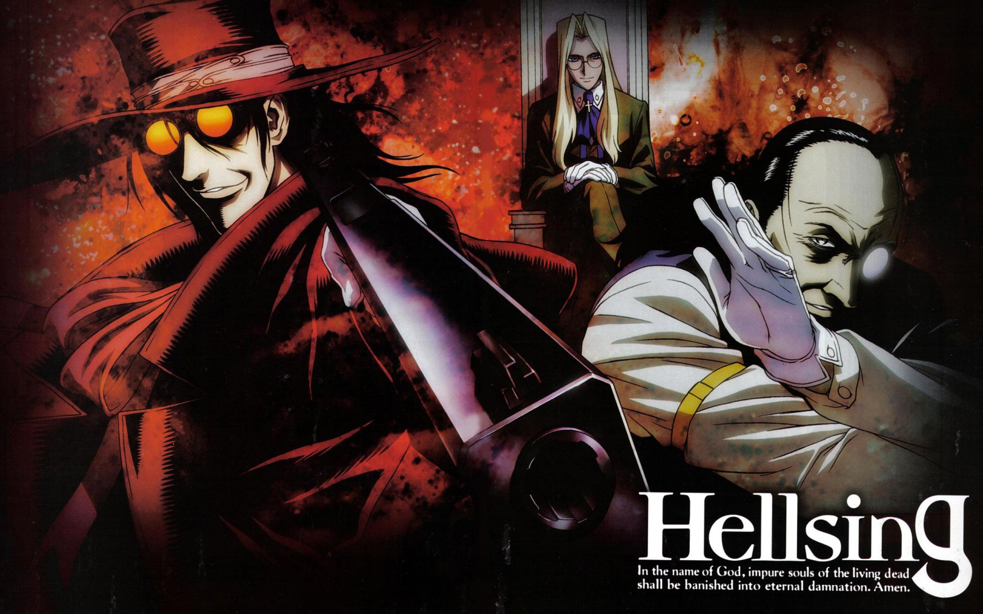Download Anime Hellsing HD Wallpaper | 2560x1600 | Wallpaper Abyss