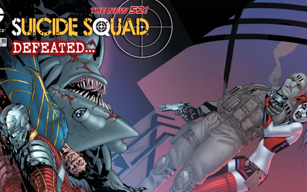 Comic Suicide Squad HD Desktop Wallpaper | Background Image