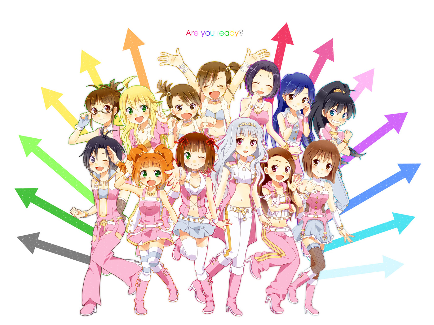 Anime The iDOLM@STER Wallpaper
