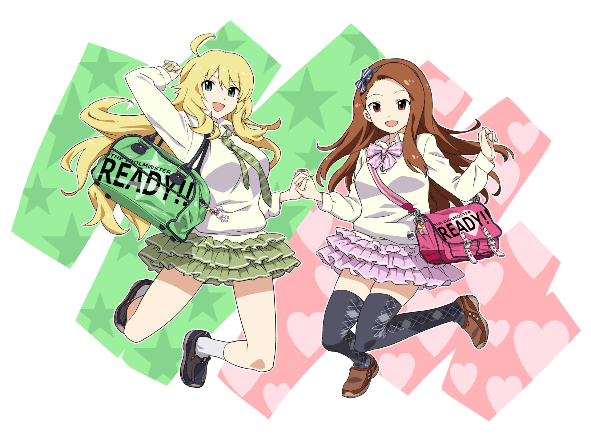 Download Iori Minase Miki Hoshii Anime The IDOLM@STER HD Wallpaper