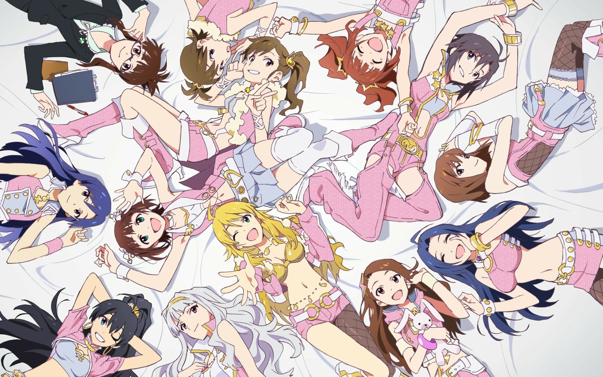 Download Azusa Miura Iori Minase Takane Shijou Hibiki Ganaha Miki Hoshii Haruka Amami Chihaya Kisaragi Makoto Kikuchi Yukiho Hagiwara Yayoi Takatsuki Mami Futami Ami Futami Ritsuko Akizuki Anime The IDOLM@STER HD Wallpaper