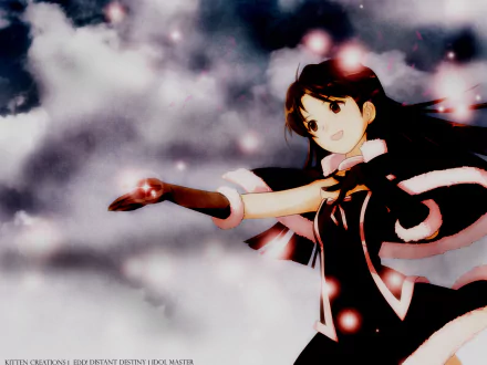 Chihaya Kisaragi Anime The iDOLM@STER HD Desktop Wallpaper | Background Image