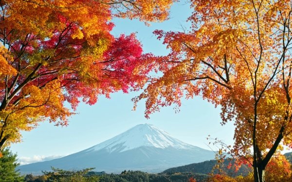 Nature Mount Fuji Volcanoes Fujiyama Japan HD Wallpaper | Background Image