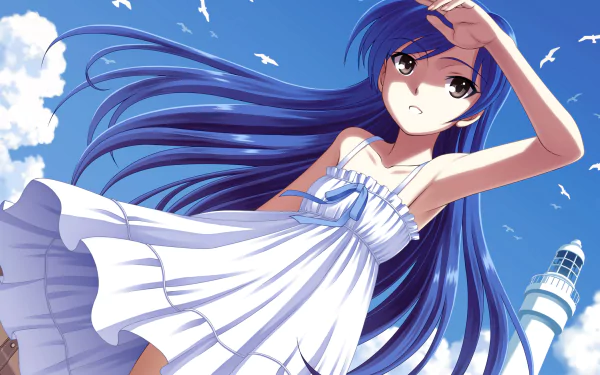 Chihaya Kisaragi Anime The iDOLM@STER HD Desktop Wallpaper | Background Image