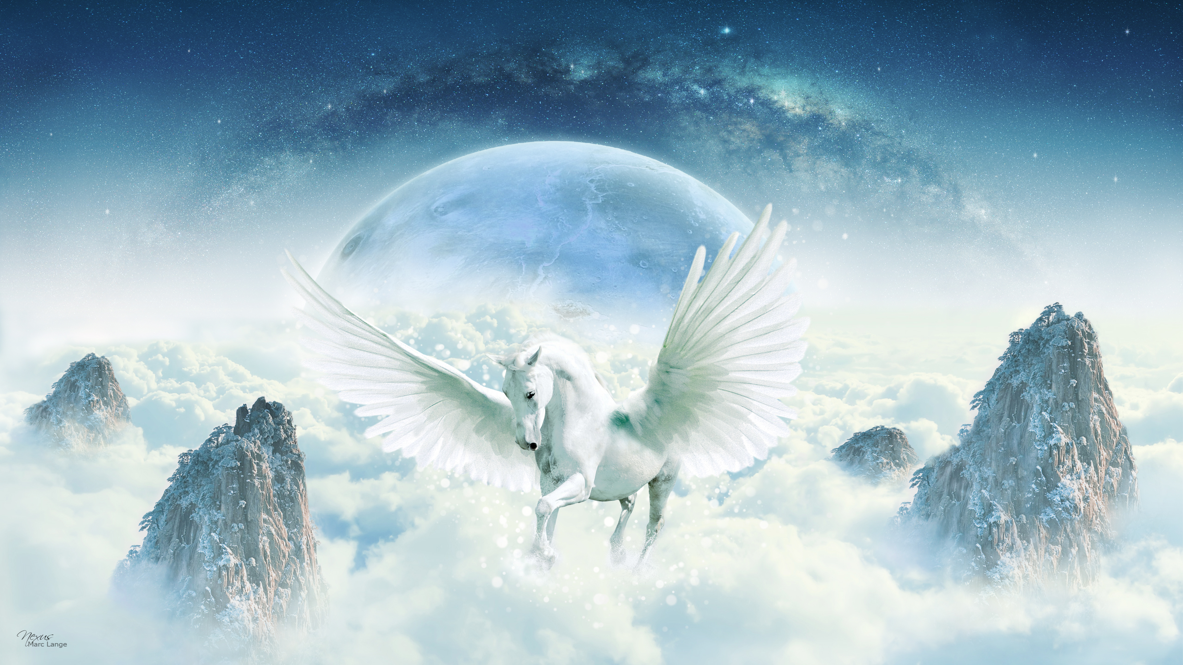 flying horse wallpaper hd