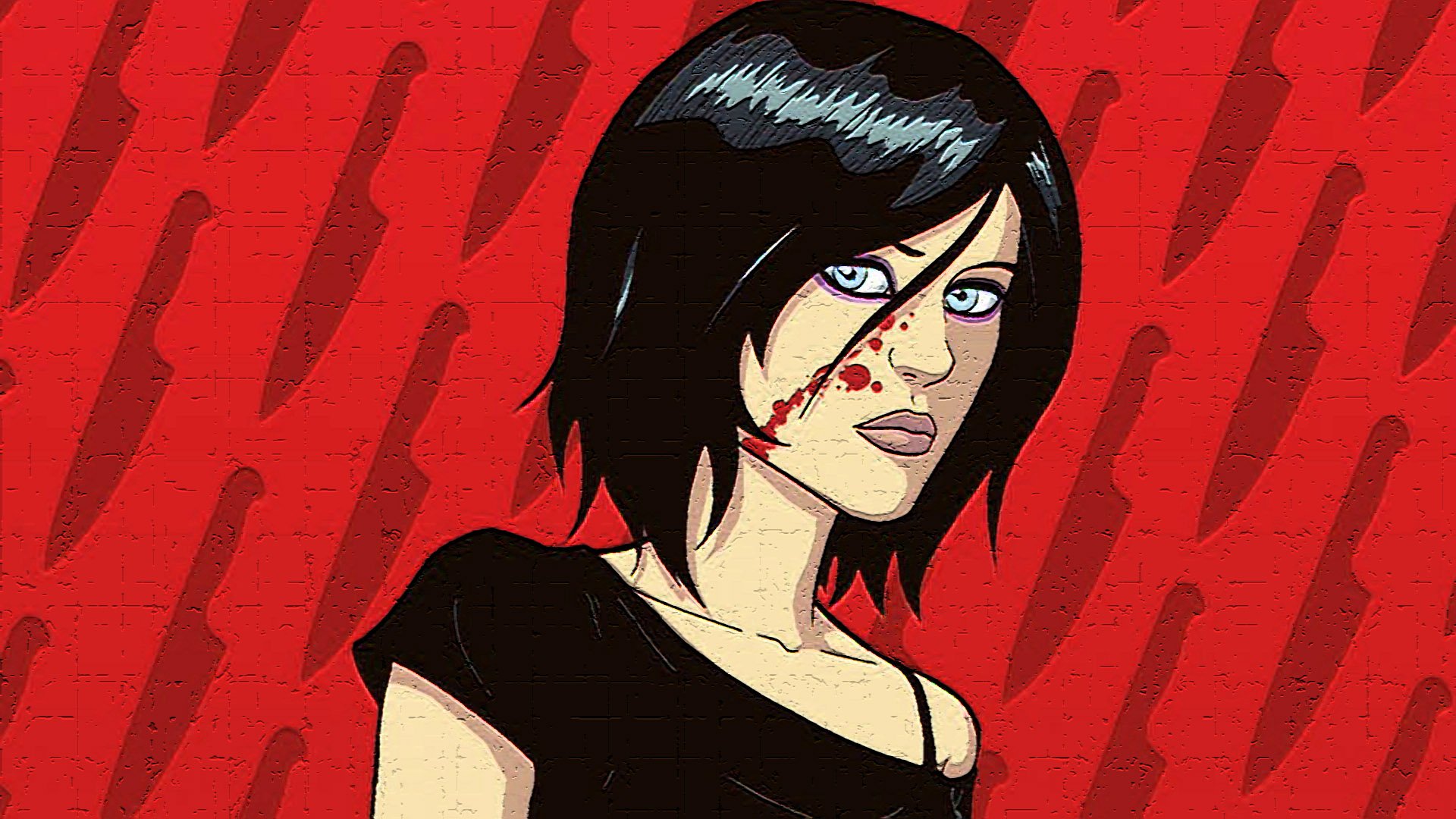 Download Comic Hack/Slash HD Wallpaper
