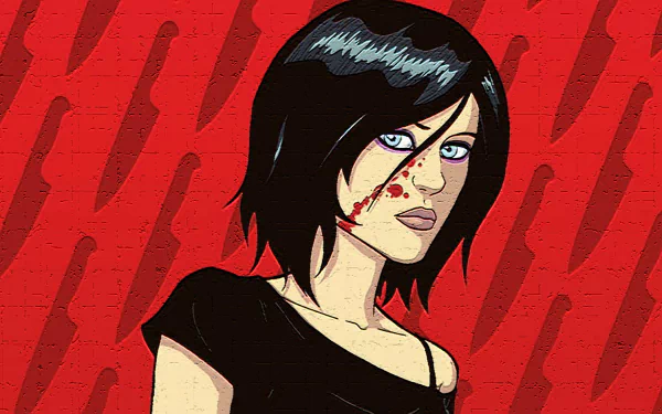 Comic Hack/Slash HD Desktop Wallpaper | Background Image