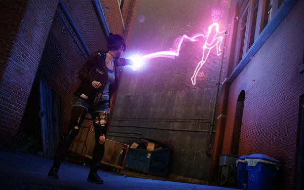 video game inFAMOUS: First Light HD Desktop Wallpaper | Background Image