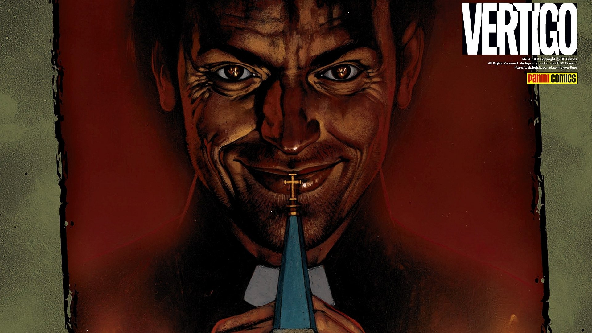 Download Comic Preacher HD Wallpaper