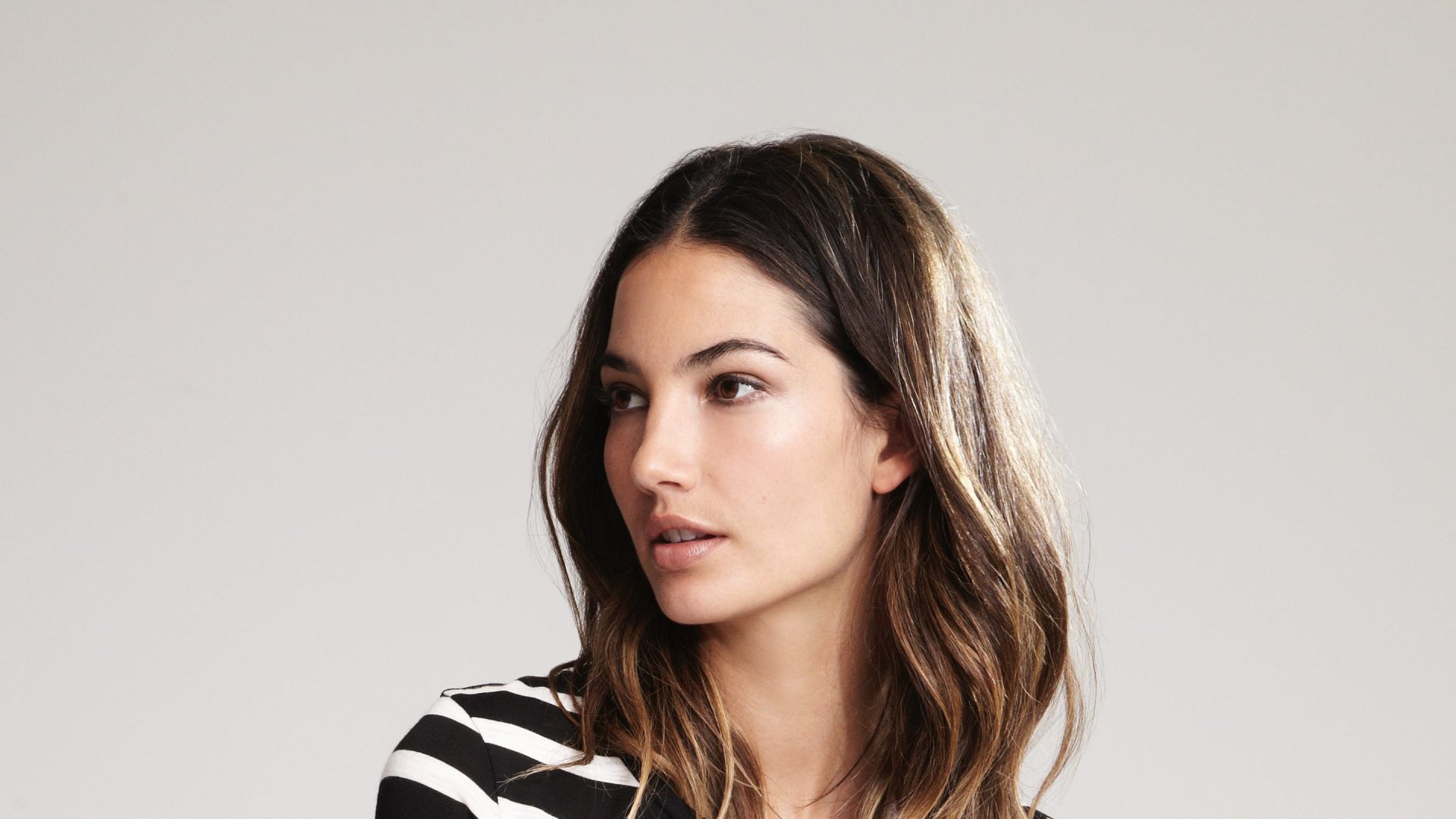 Download American Model Celebrity Lily Aldridge HD Wallpaper