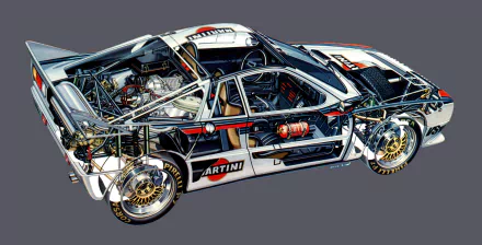 vehicle lancia 037 HD Desktop Wallpaper | Background Image