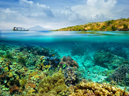 coral nature underwater HD Desktop Wallpaper | Background Image