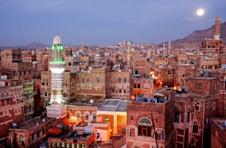 Arabia minaret Yemen man made Sana'a HD Desktop Wallpaper | Background Image