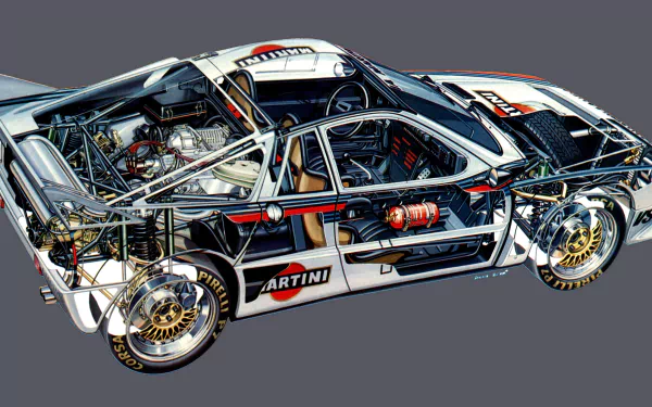 vehicle lancia 037 HD Desktop Wallpaper | Background Image