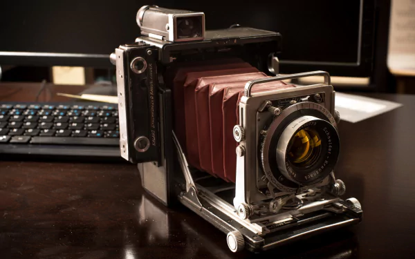 vintage camera vintage old man made camera HD Desktop Wallpaper | Background Image