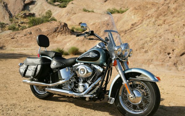 Vehicles Harley-Davidson Heritage Softail Harley-Davidson Bike Motorcycle HD Wallpaper | Background Image