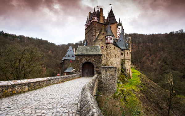man made Eltz Castle HD Desktop Wallpaper | Background Image