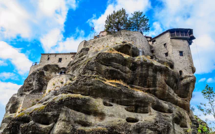 religious Meteora HD Desktop Wallpaper | Background Image