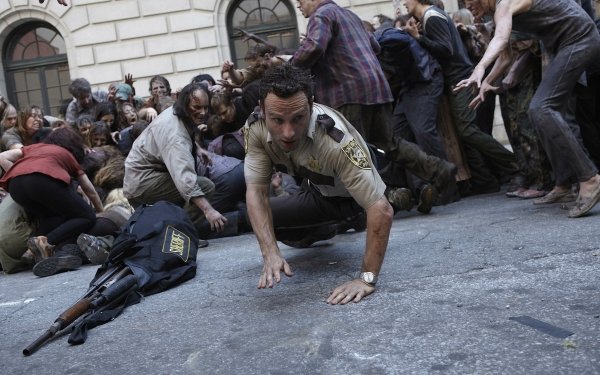 TV Show The Walking Dead Rick Grimes Andrew Lincoln Zombie HD Wallpaper | Background Image