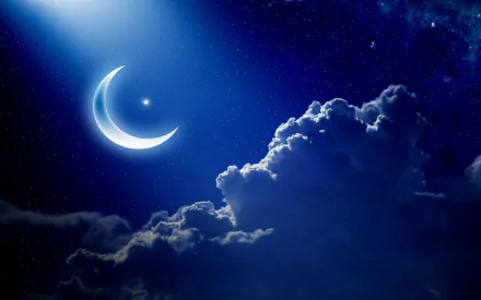 nature crescent HD Desktop Wallpaper | Background Image