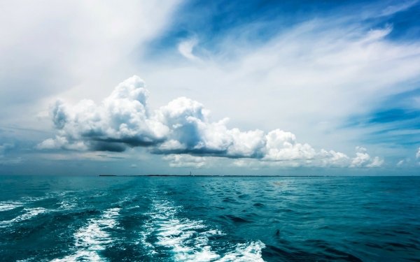 Nature Ocean Sea Cloud HD Wallpaper | Background Image