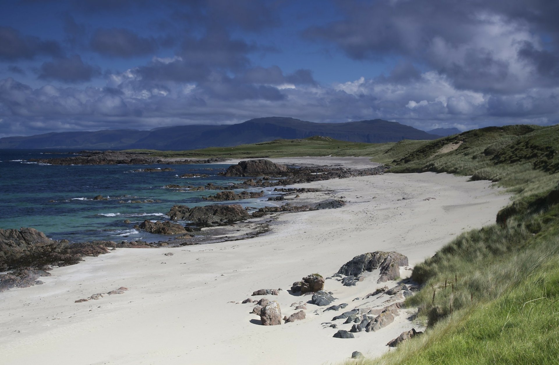 Download Summer Cloud Seaside Nature Beach HD Wallpaper