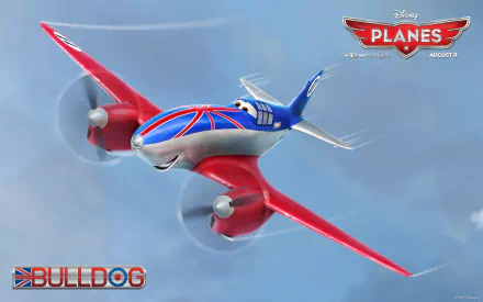 Planes (Movie) Bulldog (Planes) movie airplane HD Desktop Wallpaper | Background Image