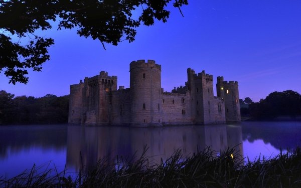 Man Made Bodiam Castle Castles United Kingdom HD Wallpaper | Background Image