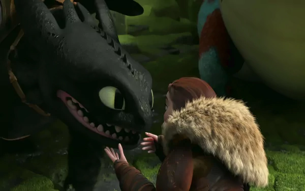 Toothless (How to Train Your Dragon) Valka (How to Train Your Dragon) movie How to Train Your Dragon 2 HD Desktop Wallpaper | Background Image