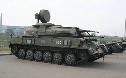 military ZSU-23-4 HD Desktop Wallpaper | Background Image