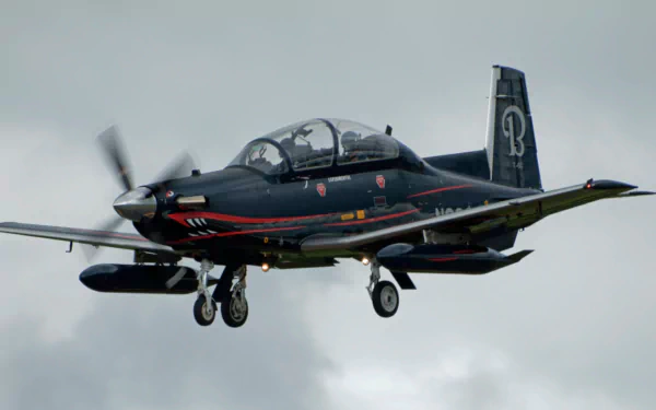 military beechcraft t-6 texan ii HD Desktop Wallpaper | Background Image