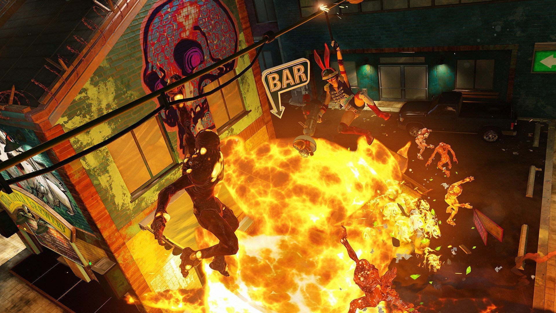Download Video Game Sunset Overdrive HD Wallpaper