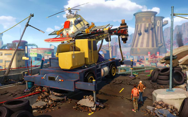 video game Sunset Overdrive HD Desktop Wallpaper | Background Image