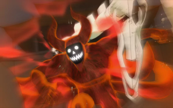 HD desktop wallpaper featuring Naruto and Killer Bee from the video game Naruto Shippuden: Ultimate Ninja Storm Revolution, showcasing intense and colorful game action.