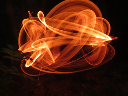 photography Fire juggling HD Desktop Wallpaper | Background Image