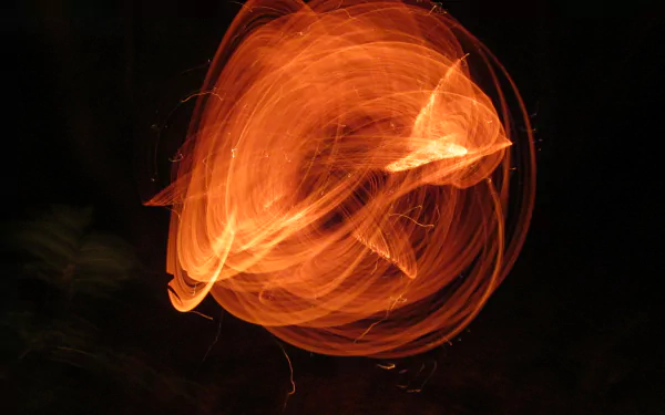 photography Fire juggling HD Desktop Wallpaper | Background Image