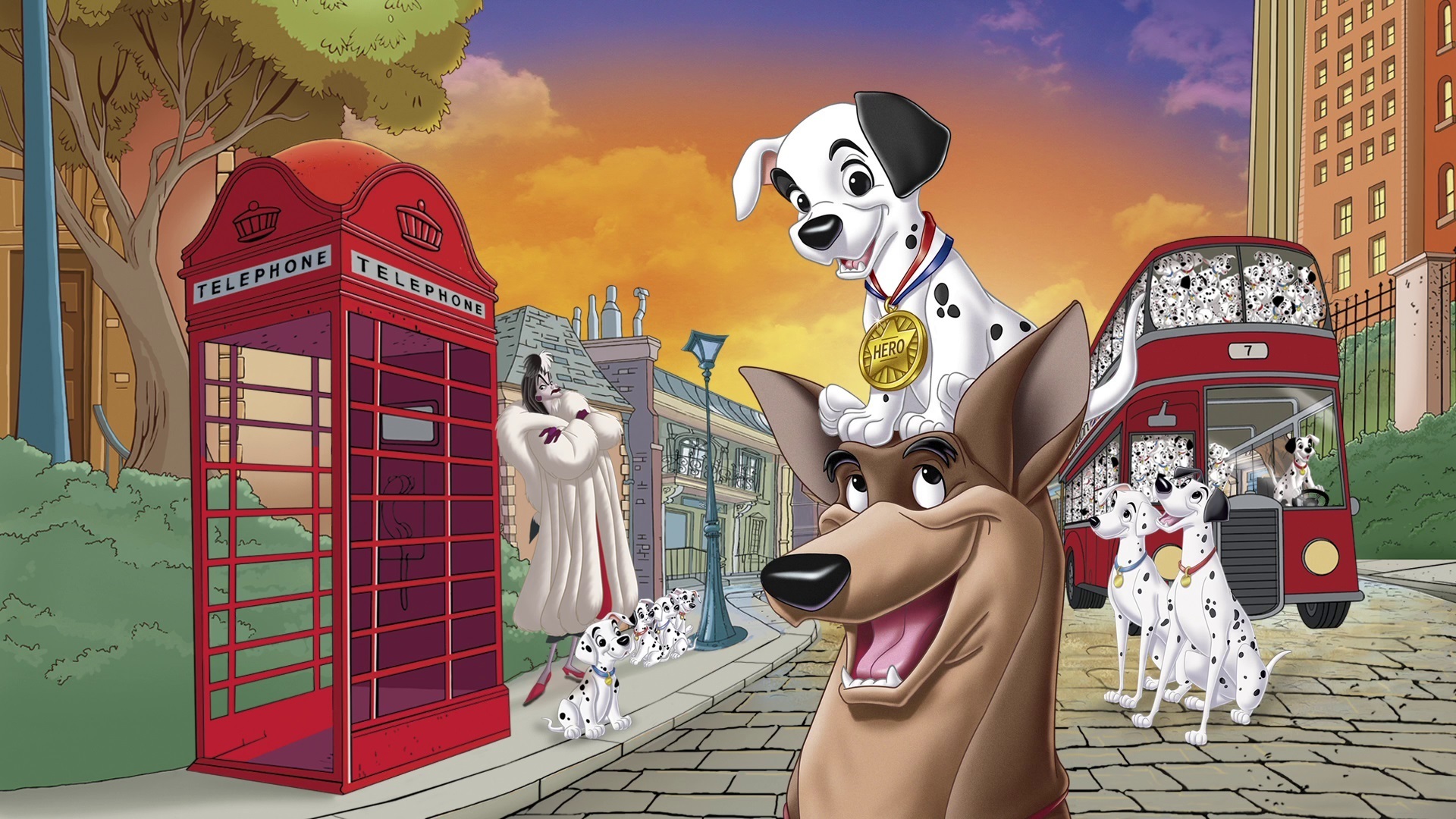 Movie 101 Dalmatians II: Patch's London Adventure HD Wallpaper | Background Image