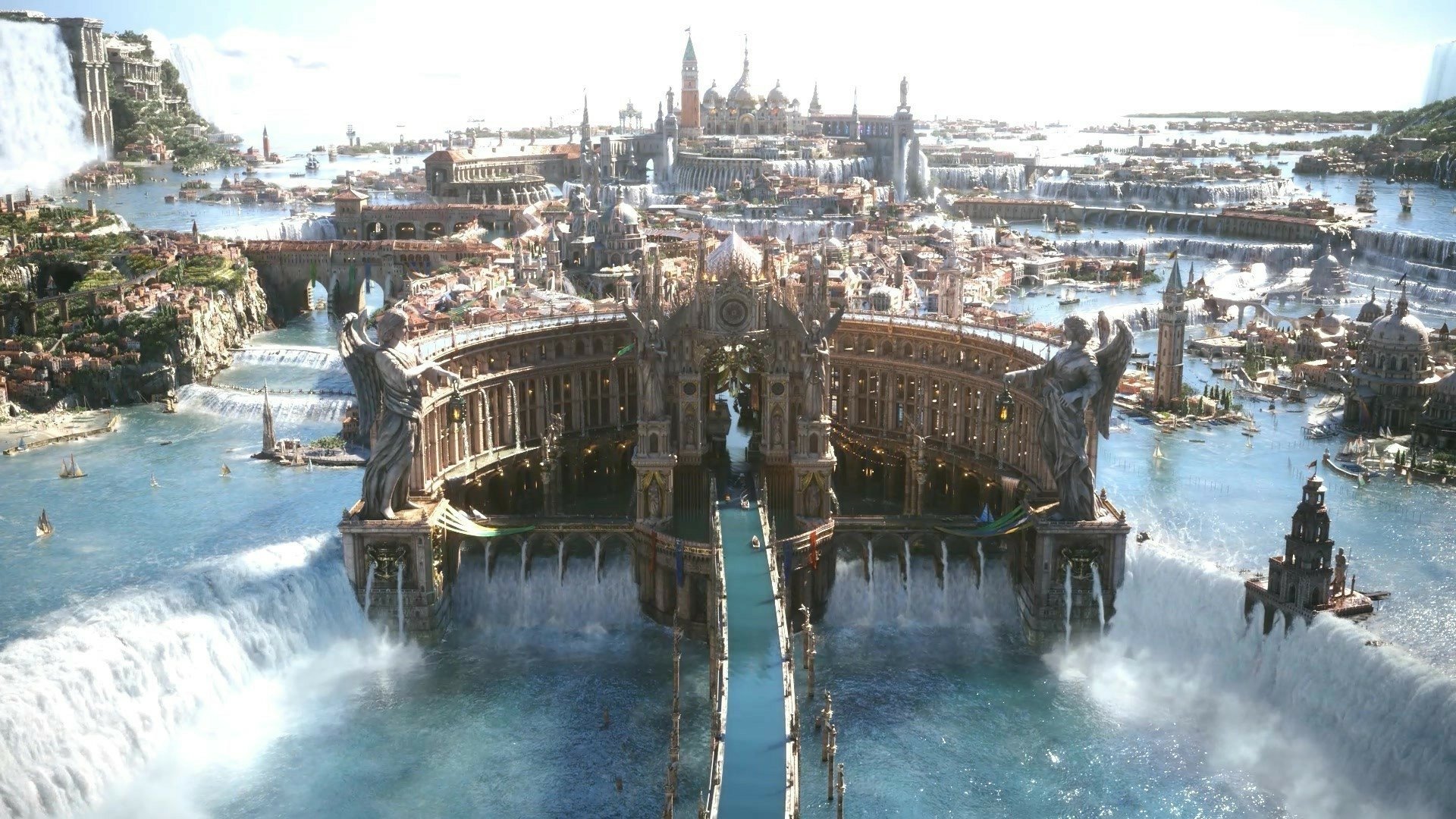 1 Altissia Final Fantasy Hd Wallpapers Background Images Wallpaper Abyss