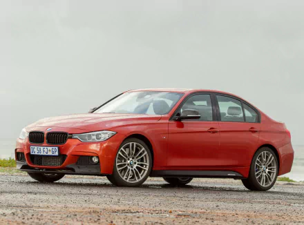 red BMW vehicle bmw 335i f30 HD Desktop Wallpaper | Background Image