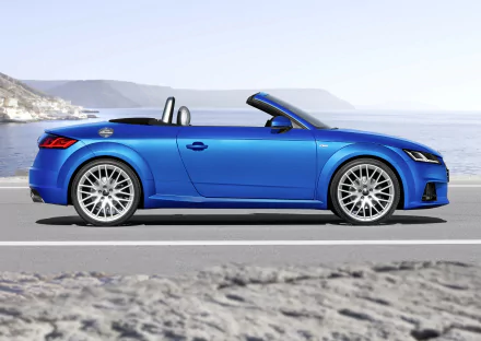 blue Audi vehicle Audi TT Roadster HD Desktop Wallpaper | Background Image