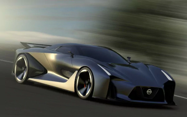dark vehicle Nissan Concept HD Desktop Wallpaper | Background Image