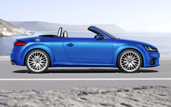 blue Audi vehicle Audi TT Roadster HD Desktop Wallpaper | Background Image