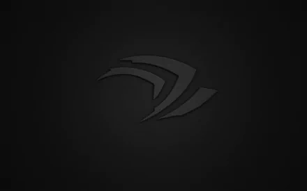 A sleek HD PC desktop wallpaper featuring the Nvidia logo against a dark background, embodying cutting-edge technology and modern design.