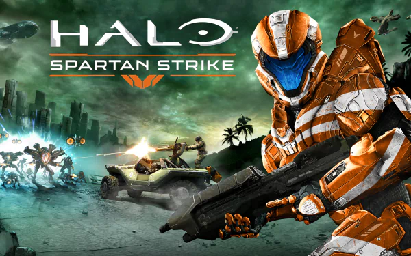 Halo video game Halo: Spartan Strike HD Desktop Wallpaper | Background Image