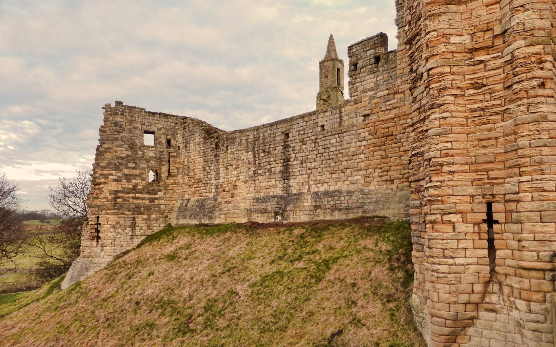 Download Man Made Warkworth Castle HD Wallpaper