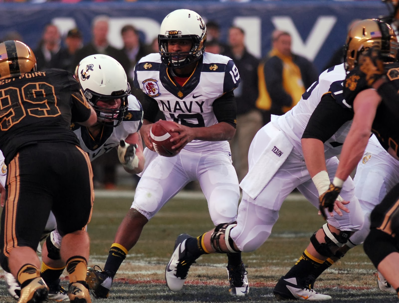 U.S. Naval Academy Football by Chad Runge
