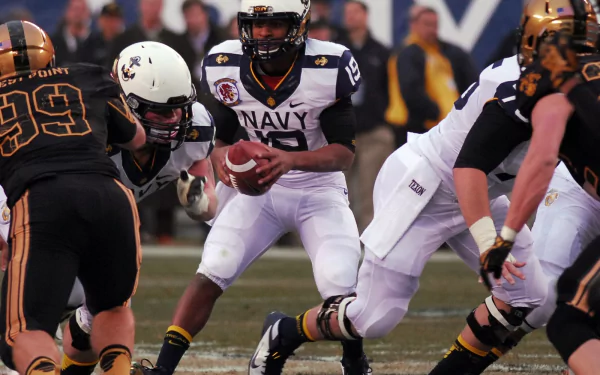  U.S. Naval Academy Football by Chad Runge