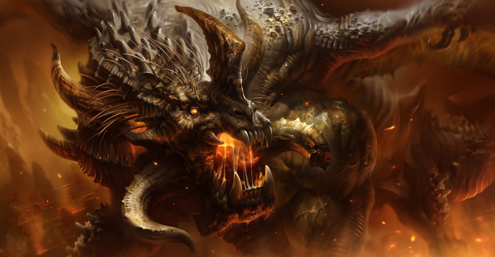 Fantasy Dragon Wallpaper By Ivan Laliashvili